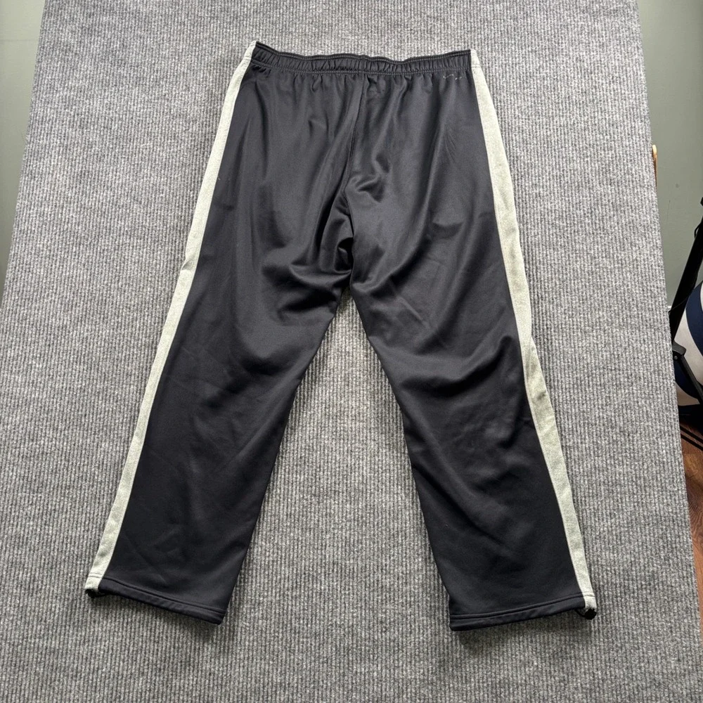 Y2K Nike Therma-FIT Track Pants Men's XL Black Fleece Lined Athletic Joggers